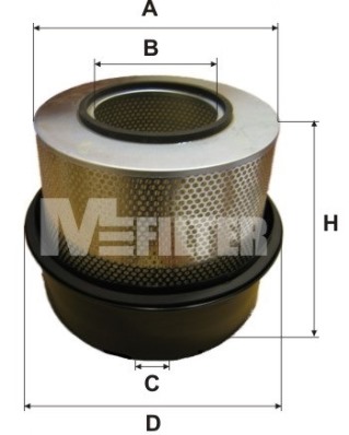 Filtru aer A 8000 MFILTER